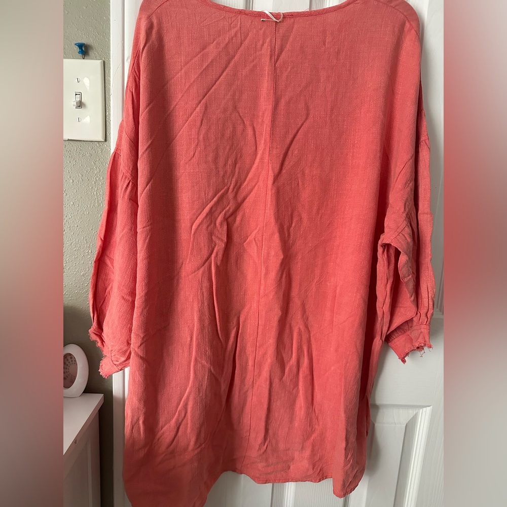 Umgee Coral Blouse